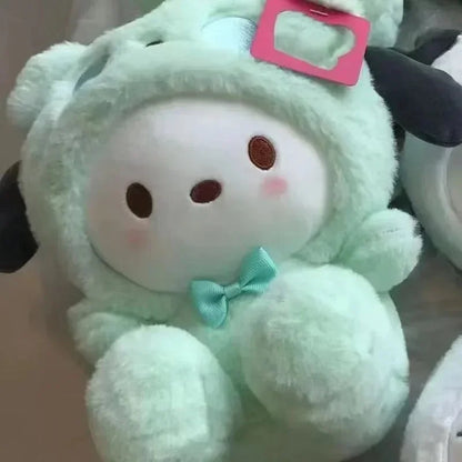 Peluches sanrio 20 cm-Hello Kitty, Kuromi, Cinnamonroll, My Melody, Pocchaco y más