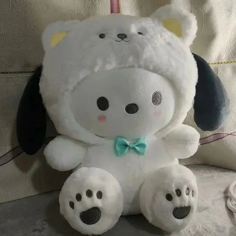 Peluches sanrio 20 cm-Hello Kitty, Kuromi, Cinnamonroll, My Melody, Pocchaco y más